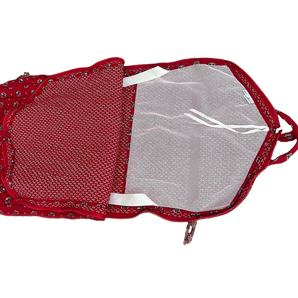 Vera Bradley Americana Red Garment Travel Bag Retired Vintage